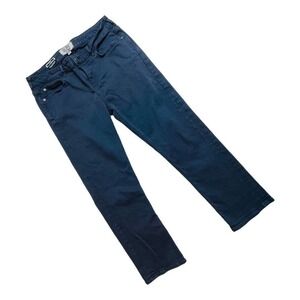🍀 FAT FACE denim navy blue cropped jeans women’s size 6